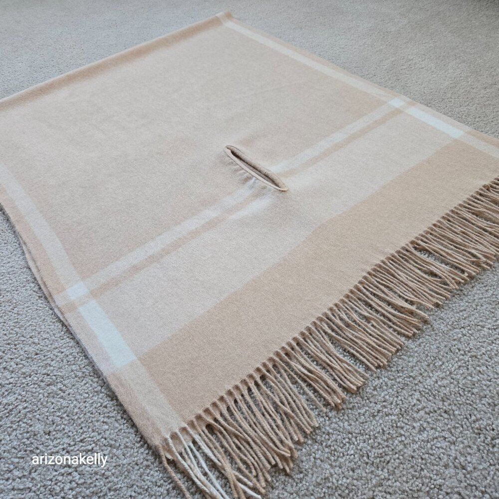 NWOT J. Crew Wool Wrap With Armholes - Picture 12 of 16